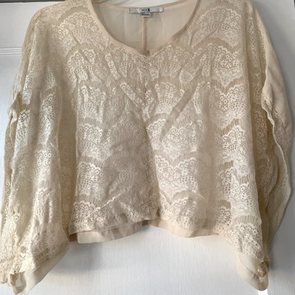Lace Front Shirt
